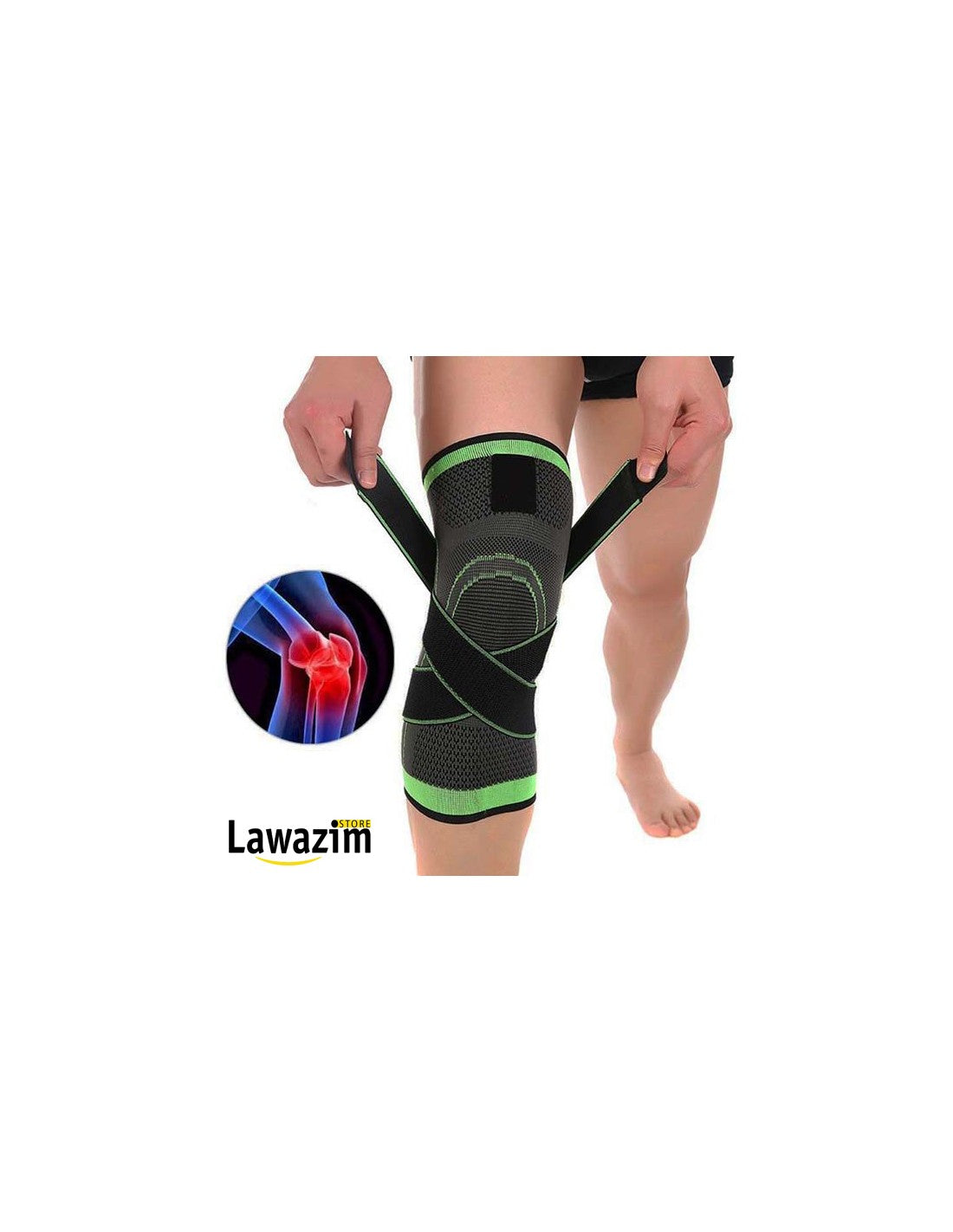 KNEE Support & Protective Gear مشد الركبة الرياضي الأصلي الجديد عالي الجودة و الكفاءة