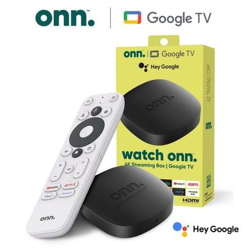 LA BONNE AFFAIRE Google Chromeca ONN tv Streaming Box  4K Gogle TV AVEC 8 ANS IPTV GRATUITE