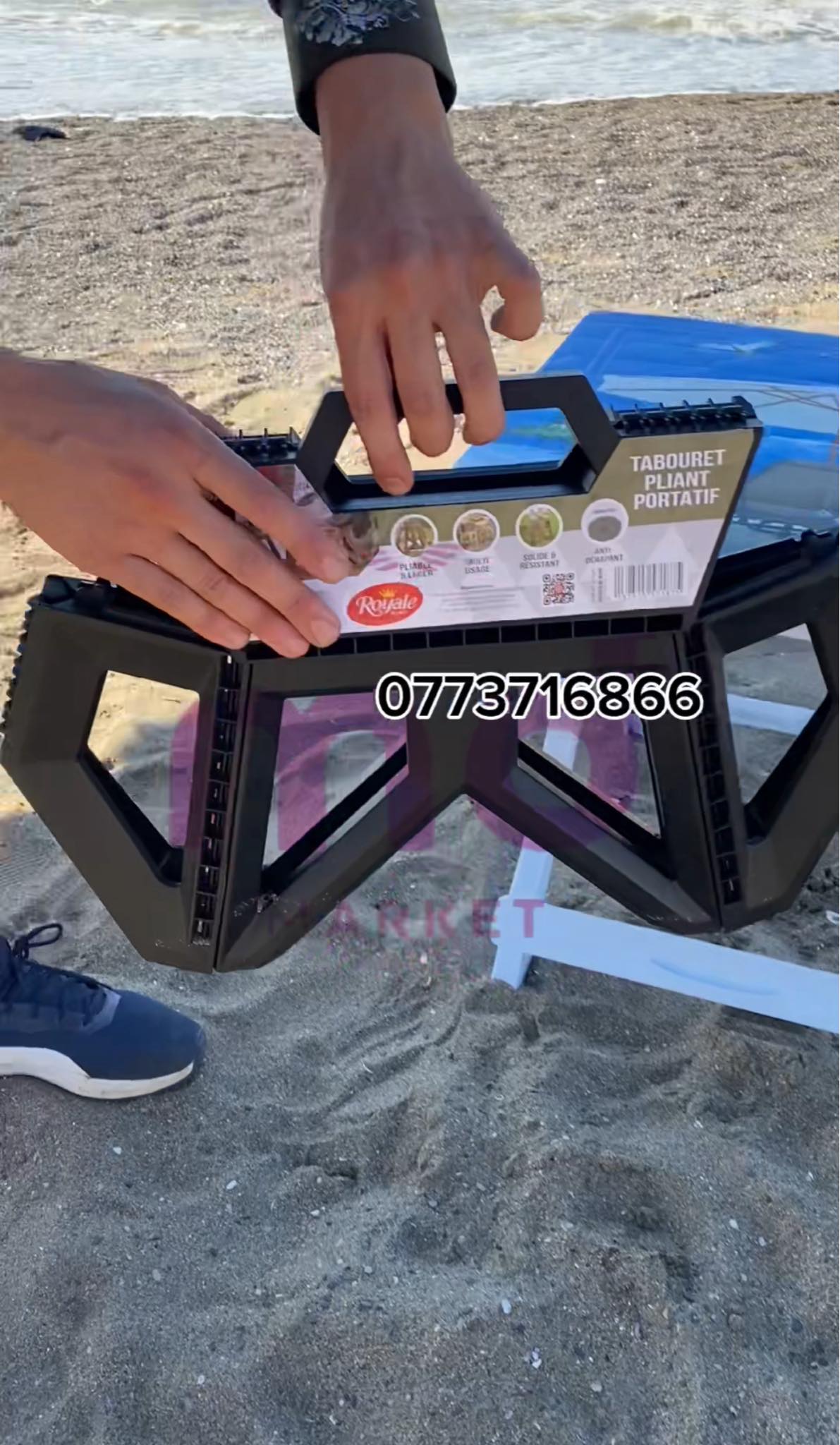 باك لبحر لي راهو داير حالة مع الكرسي الروسي وكل مستلزمات البحر مع هدية مجانية ساكوشة البحر  راح تشري 4 منتجات بسعر منتج واحد