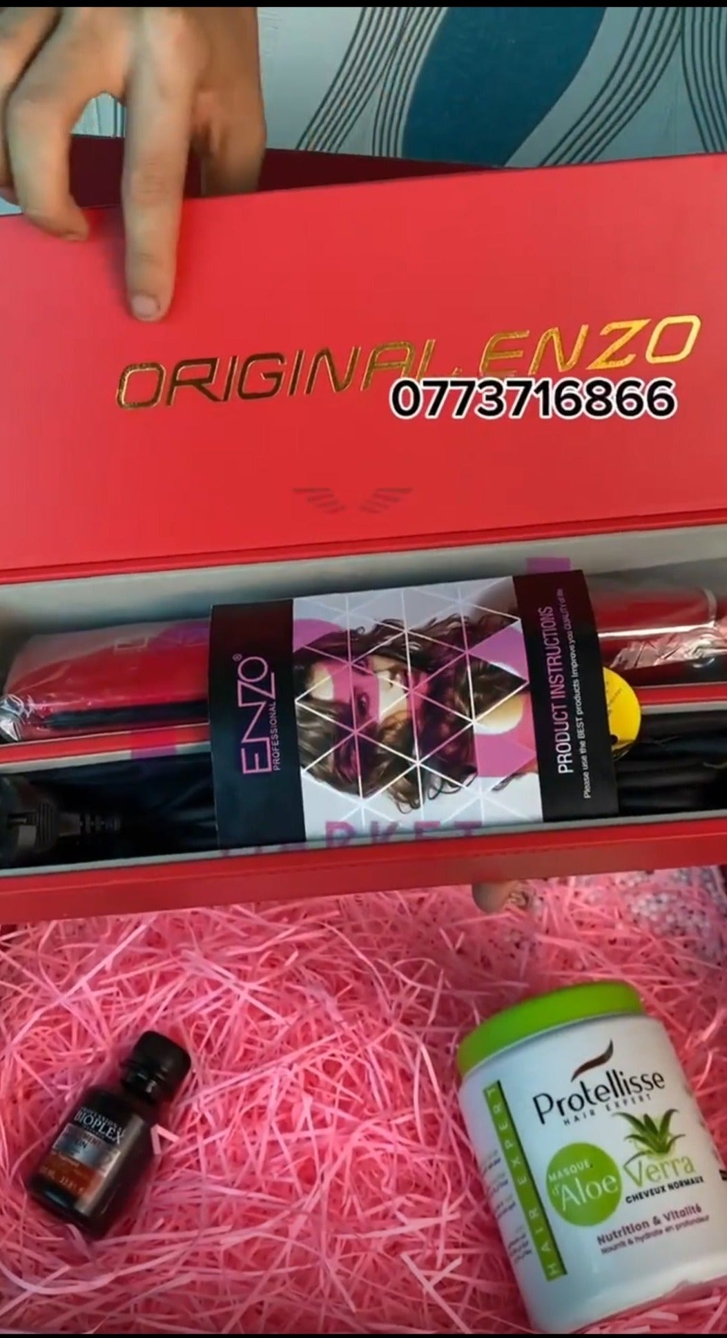 مجموعة الأناقة الخاصة بالشعر 3 في 1