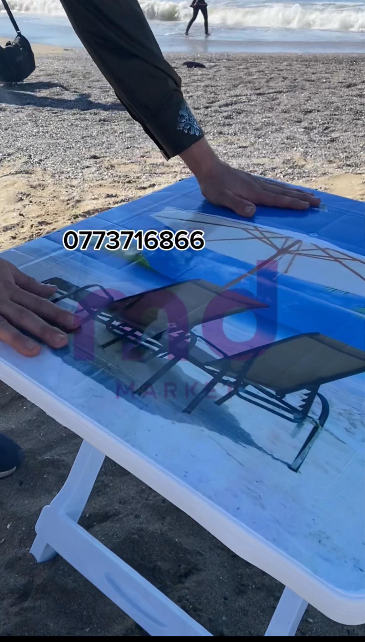 باك لبحر لي راهو داير حالة مع الكرسي الروسي وكل مستلزمات البحر مع هدية مجانية ساكوشة البحر  راح تشري 4 منتجات بسعر منتج واحد