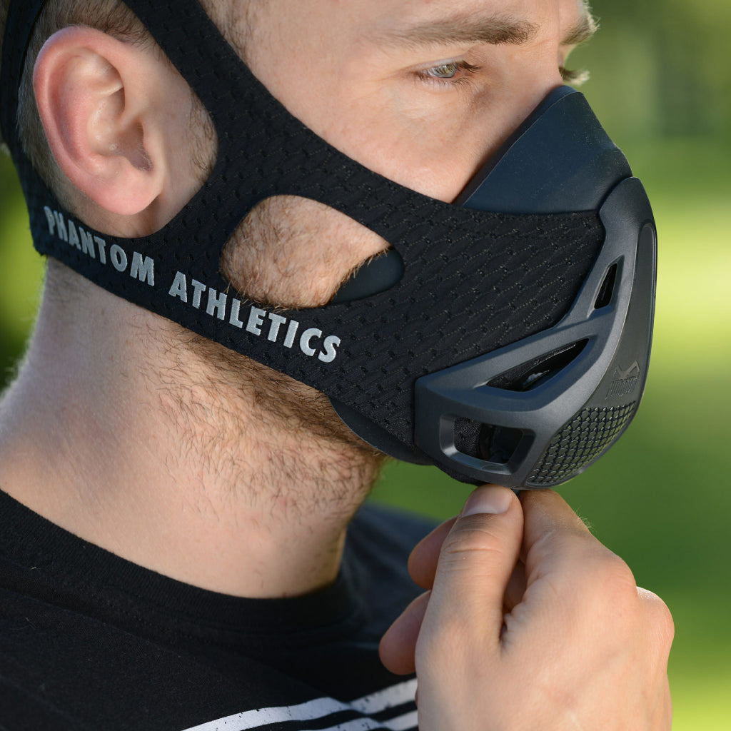 قناع التدريب الإحترافي لتحسين اللياقة البدنية والأداء الرياضي  Phantom Training Mask Pour Améliorer Condition Physique Et Performances Sportives