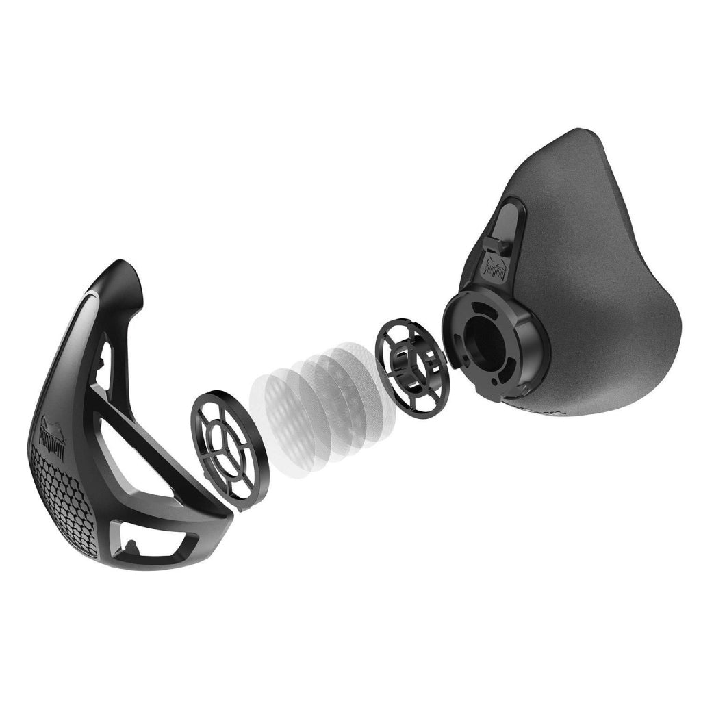 قناع التدريب الإحترافي لتحسين اللياقة البدنية والأداء الرياضي  Phantom Training Mask Pour Améliorer Condition Physique Et Performances Sportives